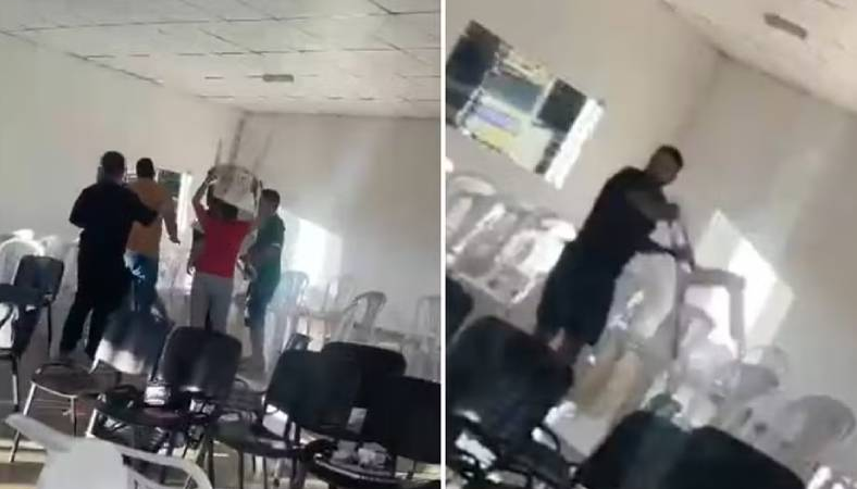IGREJA ASSEMBLEIA DE DEUS É INVADIDA EM ITU; PASTOR É AGREDIDO COM CADEIRADAS E FIÉIS FICAM FERIDOS
