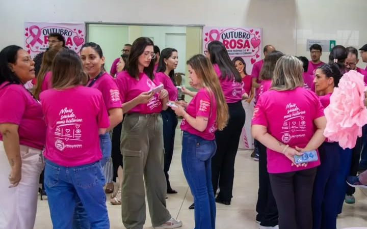 ATIVIDADES DO ‘OUTUBRO ROSA’ ACONTECEM ATÉ O PRÓXIMO DIA 30