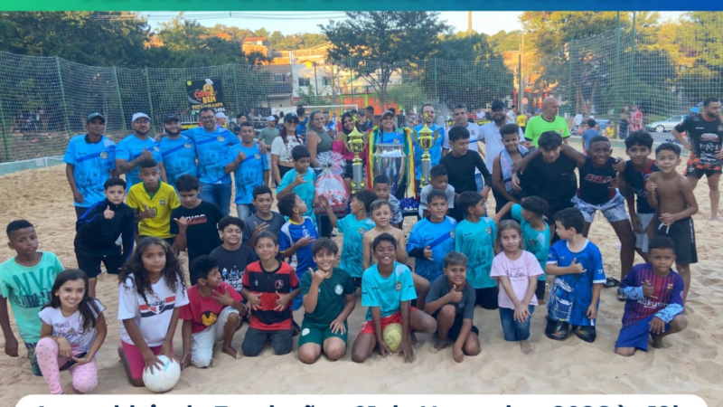 PEDREIRA TERÁ NOVA ONG VOLTADA AO ESPORTE, À CULTURA E ÀS AÇÕES SOCIAIS NO JARDIM MARAJOARA