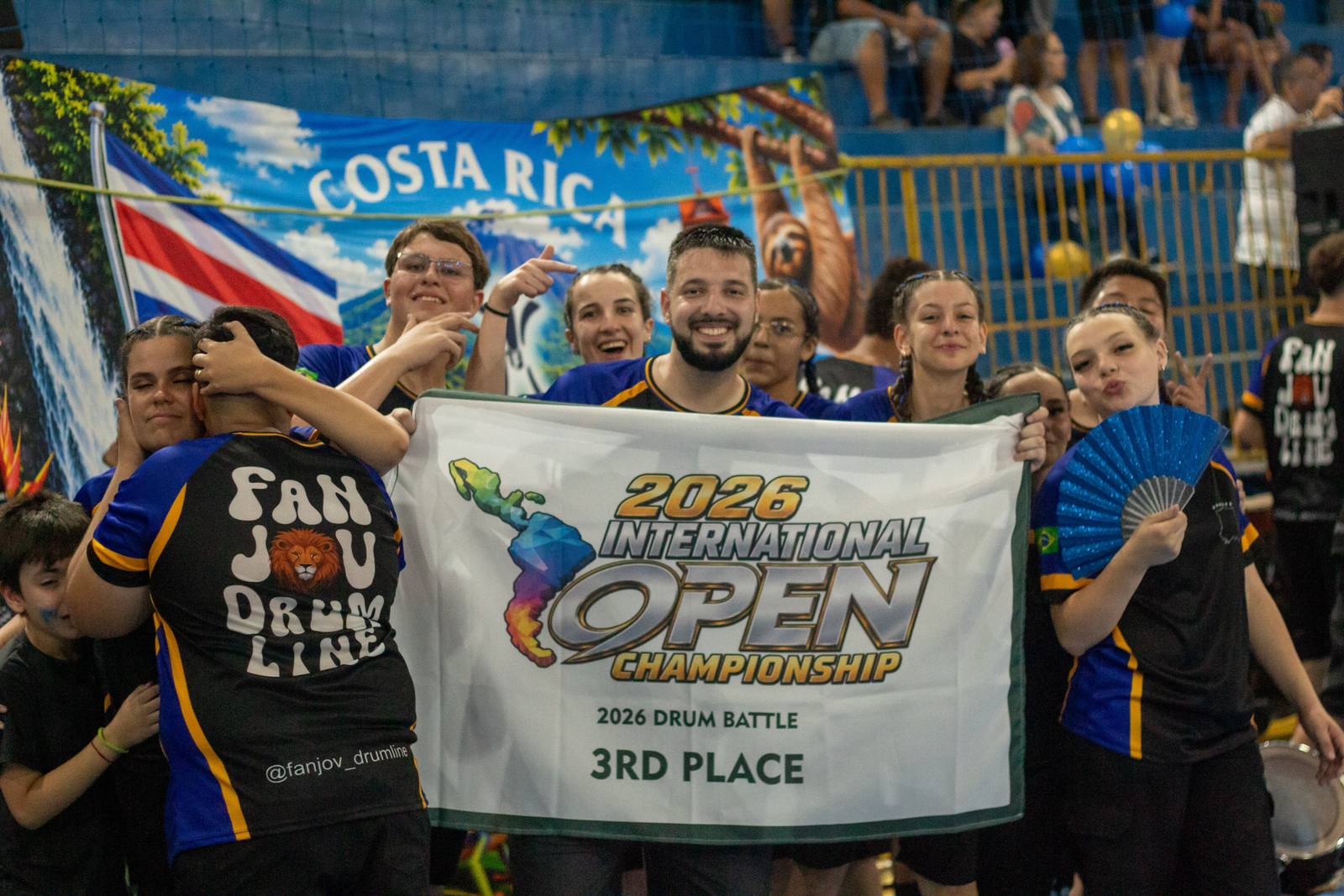 SERRA NEGRA – Fanjov Drumline conquista título estadual e destaca Serra Negra em competição de bandas e fanfarras