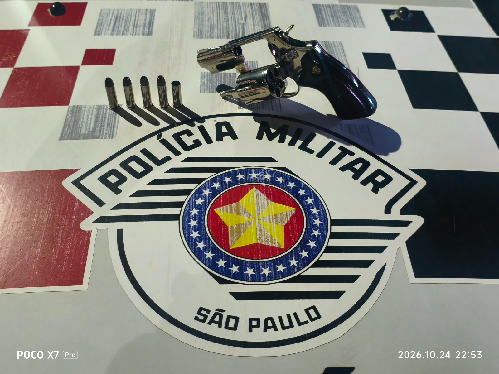ARMA DE POLICIAL MORTO EM SERVIÇO É APREENDIDA DURANTE PRISÃO EM JAGUARIÚNA