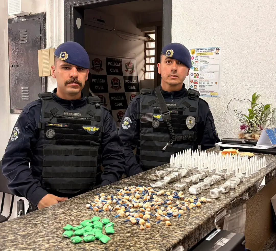 ADOLESCENTE É APREENDIDO COM COCAÍNA, CRACK, MACONHA E DRY EM JAGUARIÚNA