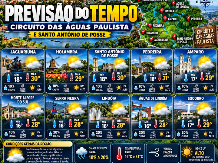ELEIÇÕES 2026: PORTAL CIRCUITO PAULISTA ACOMPANHA A VOTAÇÃO NAS CIDADES DO CIRCUITO DAS ÁGUAS PAULISTA