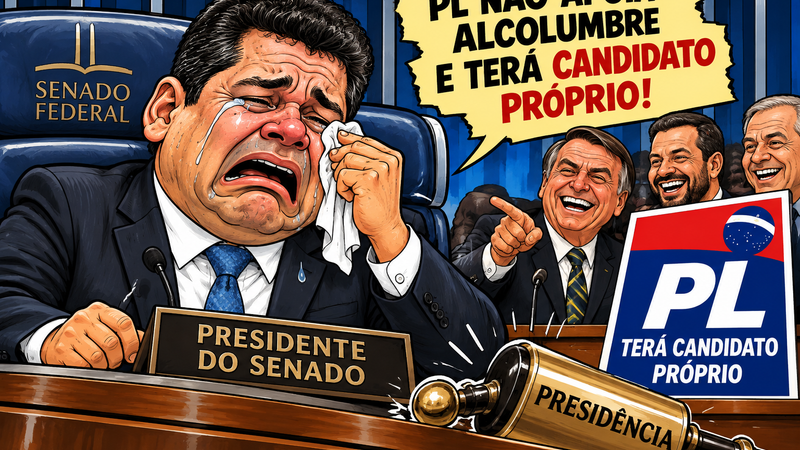 PL DECIDE DISPUTAR PRESIDÊNCIA DO SENADO E DESCARTA APOIO A ALCOLUMBRE