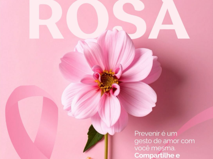 Outubro Rosa é um lembrete de autocuidado e amor-próprio.