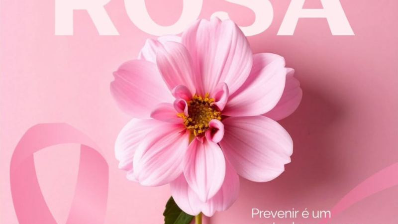 Outubro Rosa é um lembrete de autocuidado e amor-próprio.