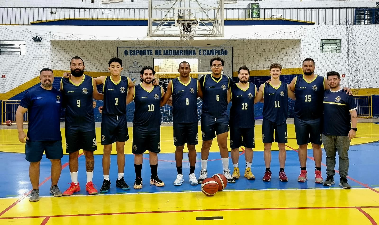 HOJE TEM BASQUETE PELA LIGA METROPOLITANA NO AZULÃO