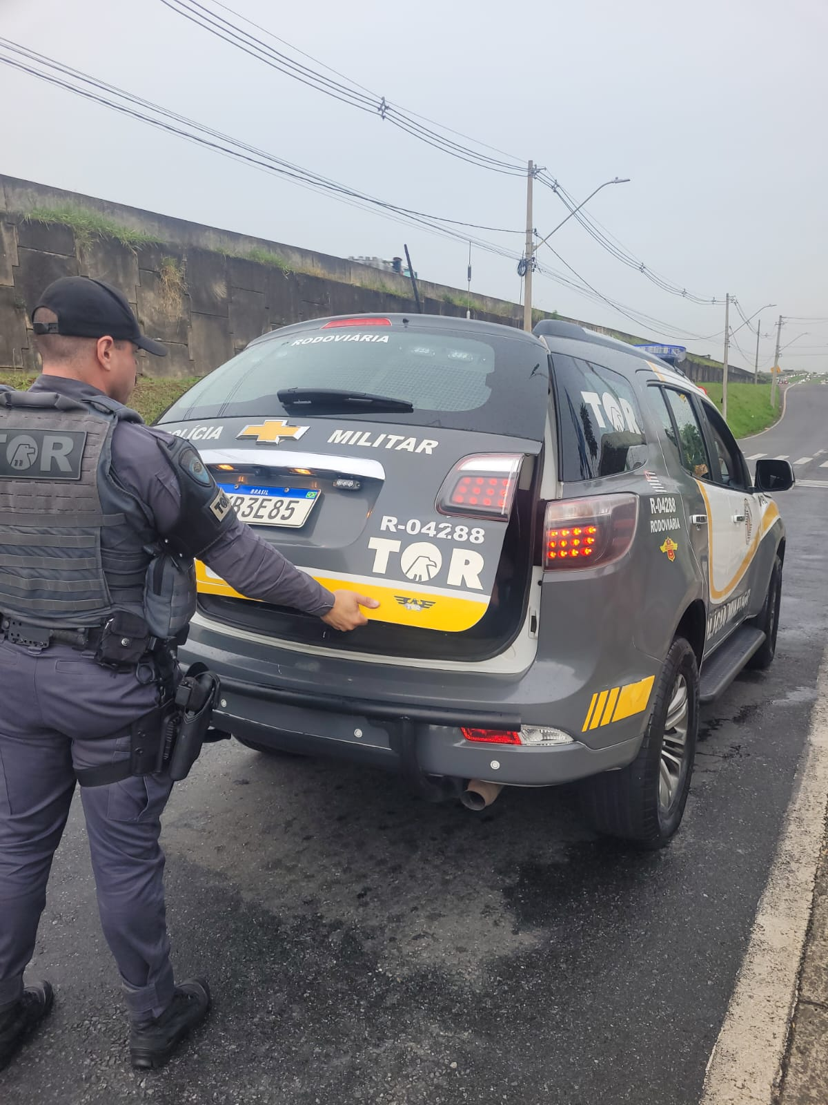 TOR RECAPTURA FORAGIDO COM OITO CONDENAÇÕES POR FURTO NA RODOVIA DOM PEDRO I, EM CAMPINAS