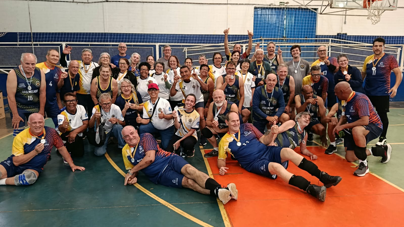 VIVA MELHOR VENCE A 2ª OLIMPÍADA DA LONGEVIDADE EM AGUAÍ
