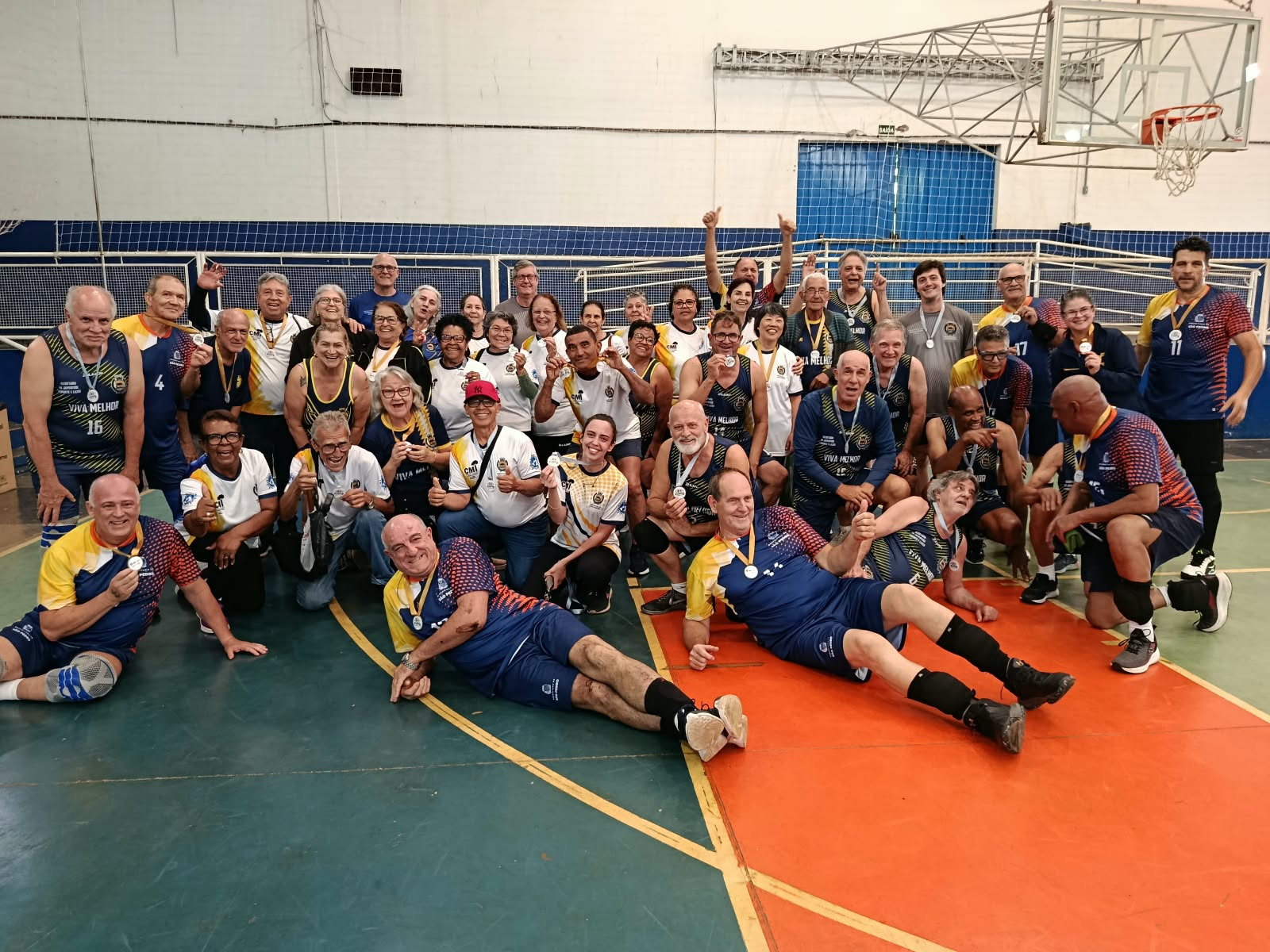 VIVA MELHOR VENCE A 2ª OLIMPÍADA DA LONGEVIDADE EM AGUAÍ