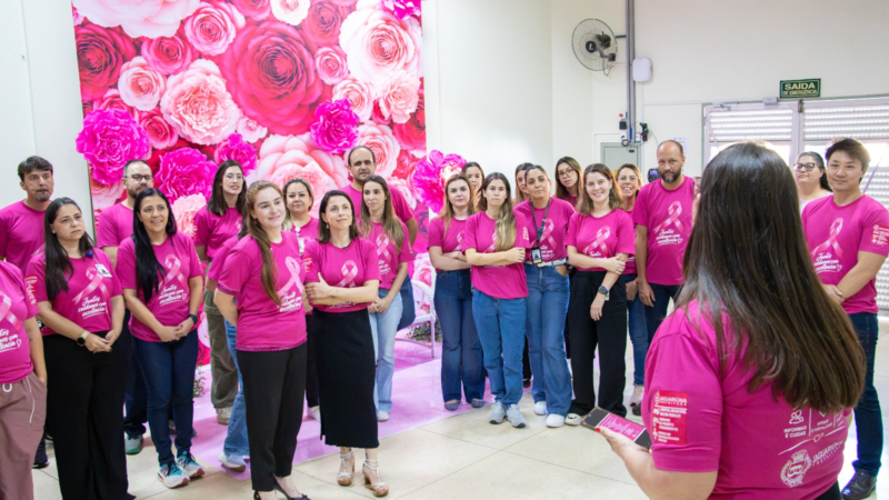 HOSPITAL MUNICIPAL MOBILIZA EQUIPES PARA FORTALECER A PREVENÇÃO AO CÂNCER DE MAMA