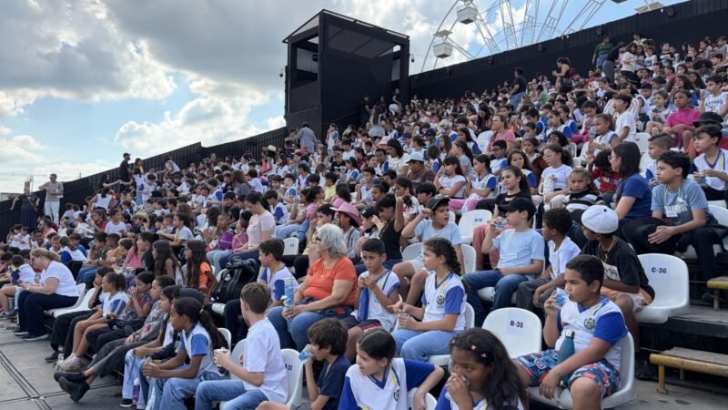 Jaguariúna Rodeo Festival recebe mais de 500 crianças da rede municipal em visita especial